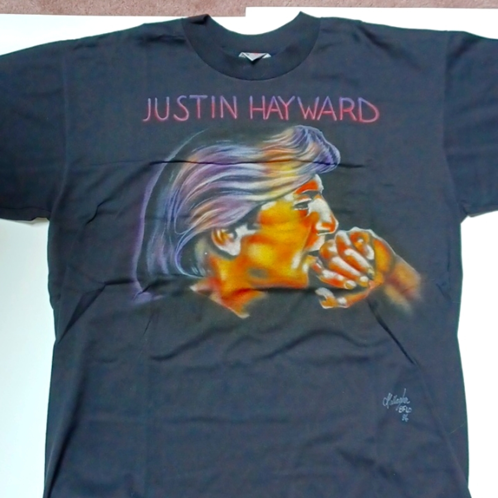 Justin Hayward Concert T-shirt XL